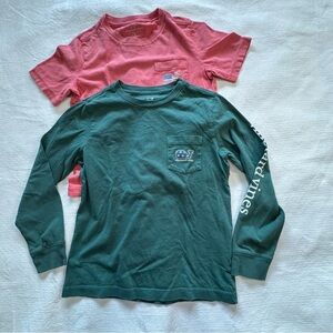 Vineyard Vines Green Long Sleeve Tee